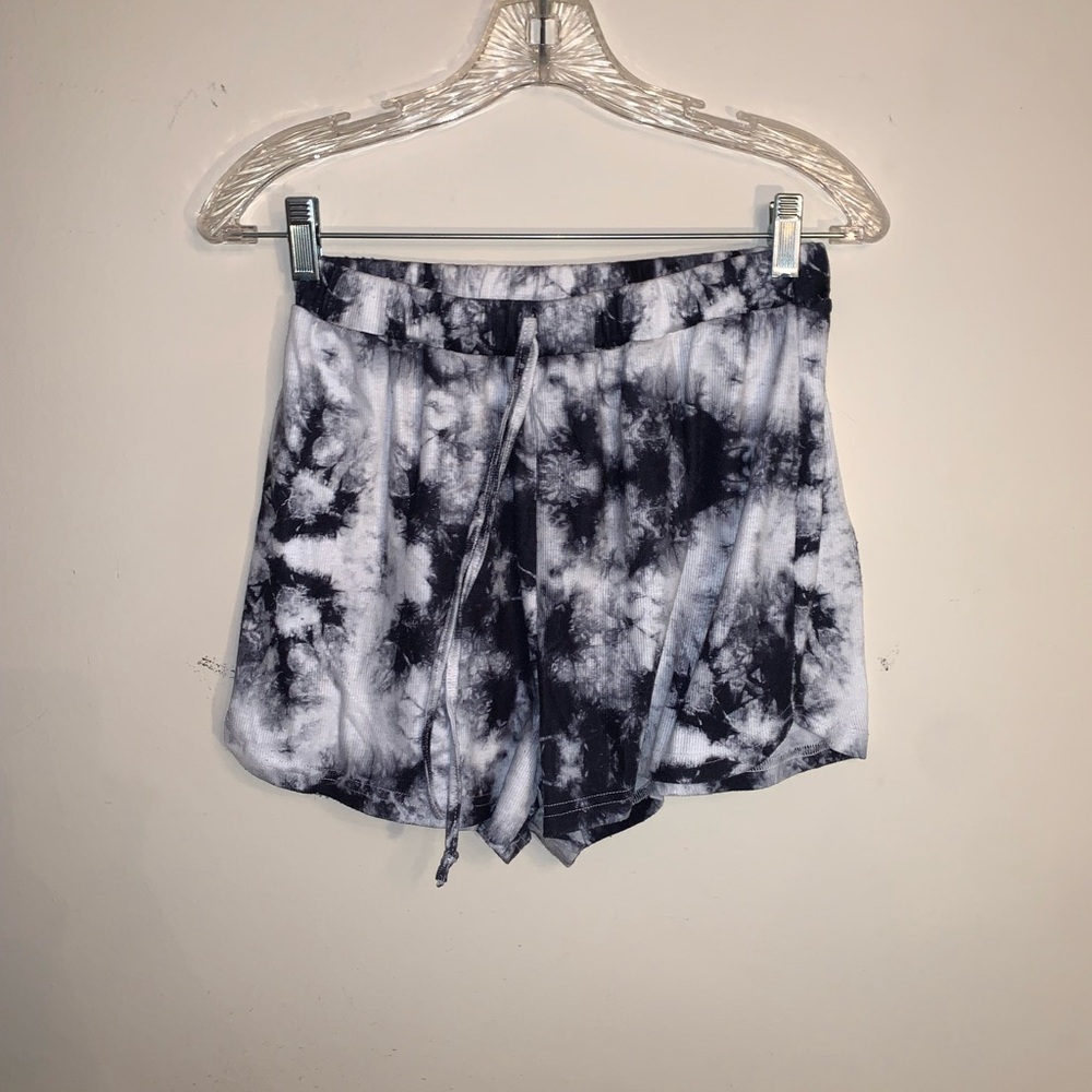 SHEIN tie dye pajama shorts